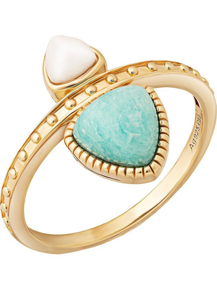 CAÏ Silberring Caï Damen-Damenring 925er Silber 1 Amazonit, Achat von CAÏ