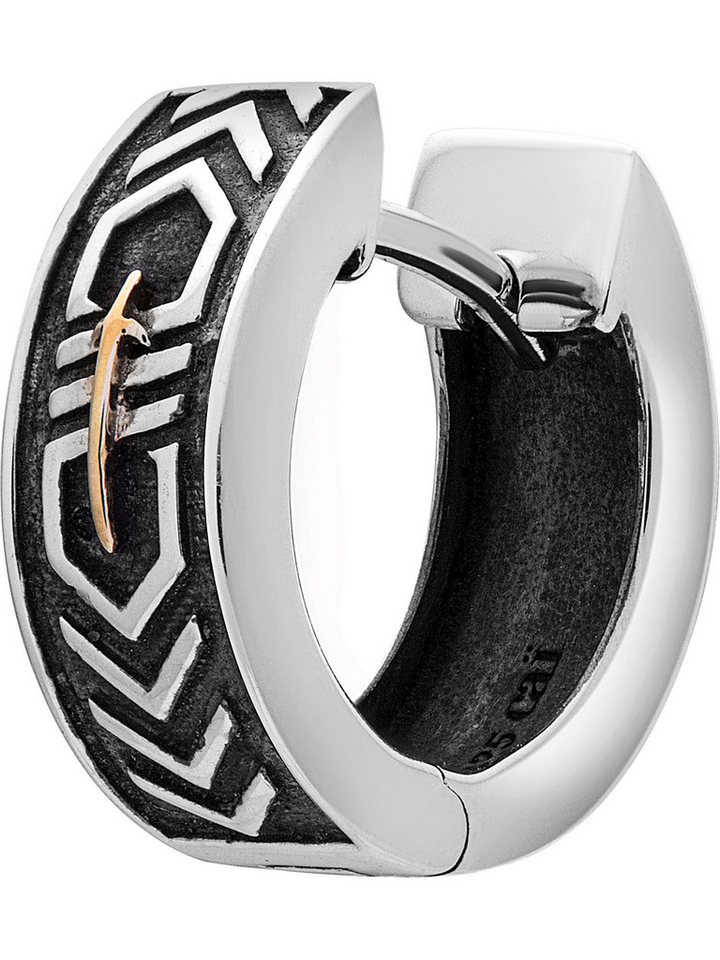 CAÏ Single-Ohrstecker Caï Herren-Einzelner Ohrschmuck 925er Silber von CAÏ