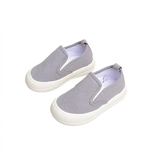 Kinder Schuhe Kleinkinder Leinwand Turnschuhe Slip-On Bequeme leichtes Gewicht hautfreundlich Causal Running Tennis Schuhe Unisex Lazy Loafers flach für Jungen Mädchen (Kleinkinder/Große Kinder) von CAIJ