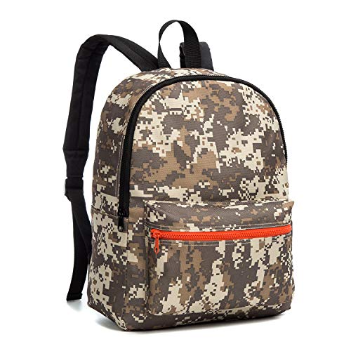 CAIWEI Vorschule Schultaschen， Armee Camouflage Kinder Kinder Rucksäcke Leichte Schulter Rucksack Daypack für Jungen und Mädchen (Snow camouflage) von CAIWEI