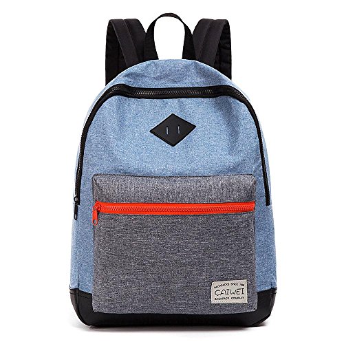 Vorschule Schultaschen， Dinosaurier-Flamingo-Muster Kinder Kinder Rucksäcke Leichte Schulter Rucksack Daypack für Jungen und Mädchen (Blue) von CAIWEI