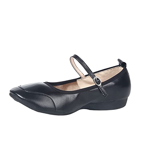 CAJOLI Moderne Frauen Danzschuhe, High Heel Ballroom Salsa Tango Freundschaft Moderne Tanzparty -Tanzschuhe,Schwarz,41 EU von CAJOLI