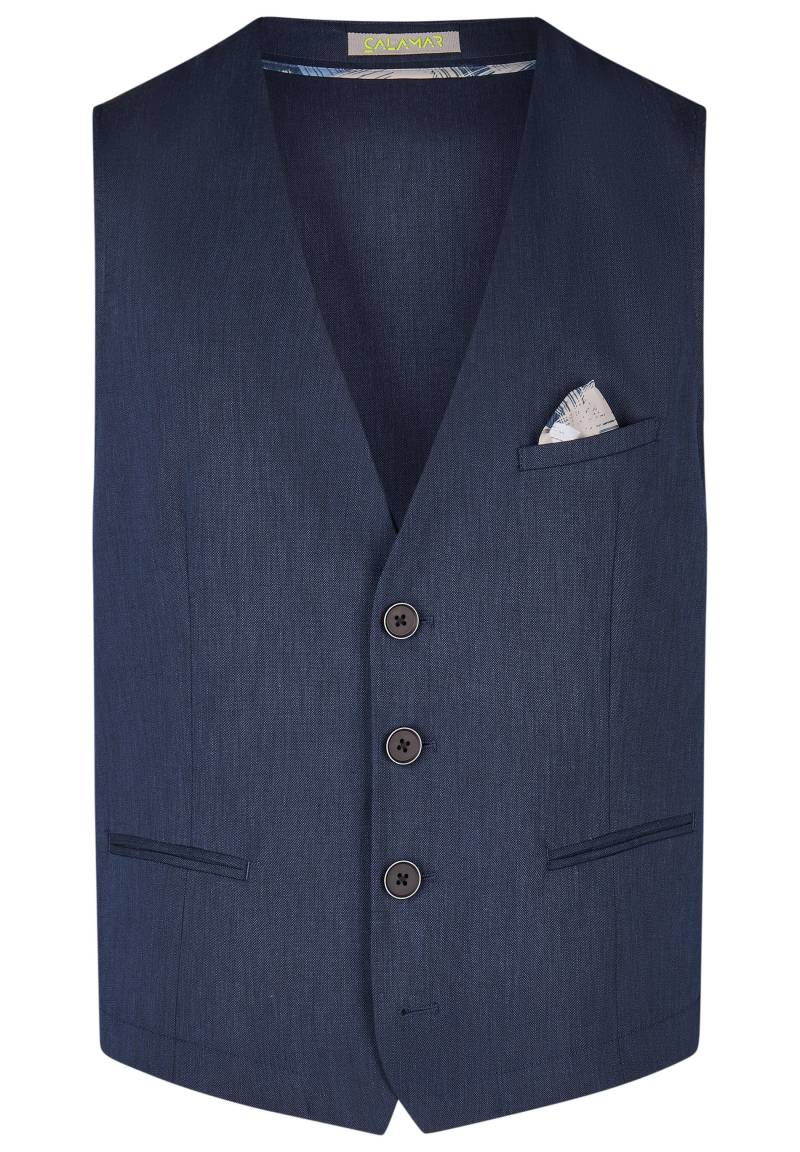 CALAMAR - Anzugweste navy - Gr. - 56 von CALAMAR