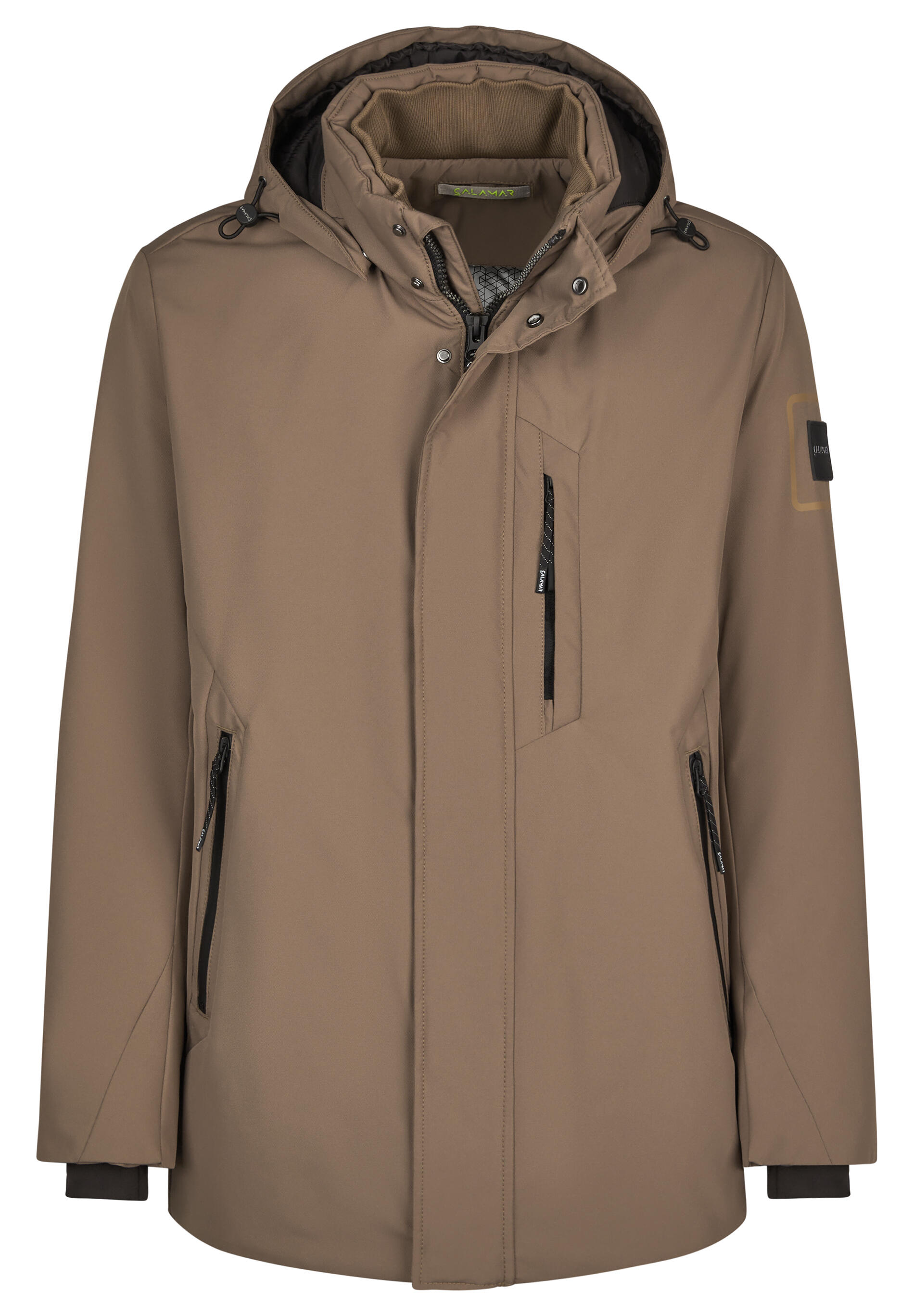 CALAMAR - Funktionsjacke cashew brown - Gr. - 48 von CALAMAR