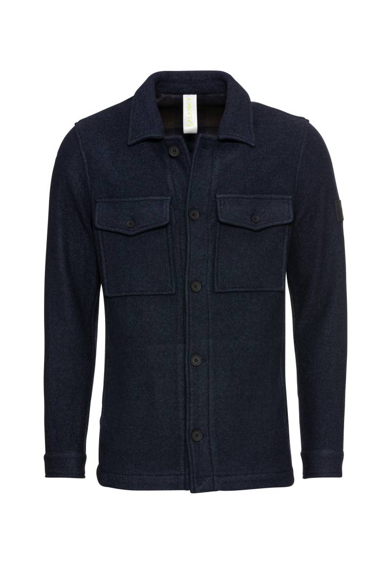 CALAMAR - Wool Blend Overjacket navy - Gr. - 54 von CALAMAR
