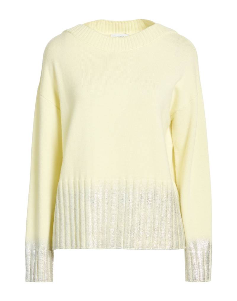 CALATURA Pullover Damen Pastellgelb von CALATURA