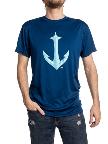 CALHOUN NHL Herren T-Shirt mit alternativem Team-Logo, feuchtigkeitsableitend, kurzärmelig, Seattle Kraken, L von CALHOUN