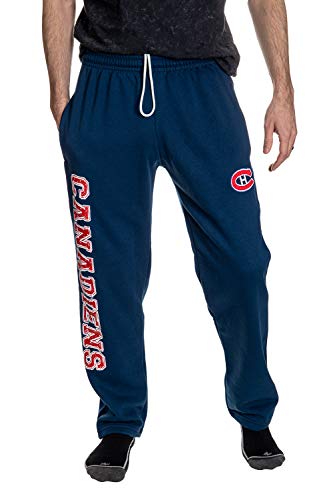 Calhoun NHL Herren Sweatpants aus Fleece, offizielles Team - blau - Klein von CALHOUN