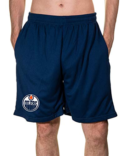 Calhoun NHL Herren Team-Logo Air Mesh Shorts von CALHOUN