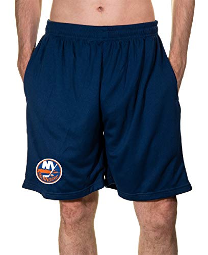 Calhoun NHL Herren Team-Logo Air Mesh Shorts von CALHOUN