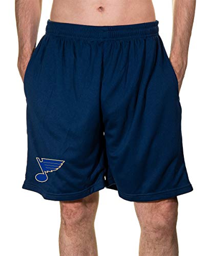 Calhoun NHL Herren Team-Logo Air Mesh Shorts von CALHOUN