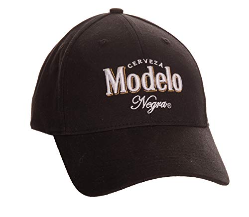 Calhoun Sportswear Modelo Negra schwarz und weiß verstellbare Strapback-Hut von CALHOUN