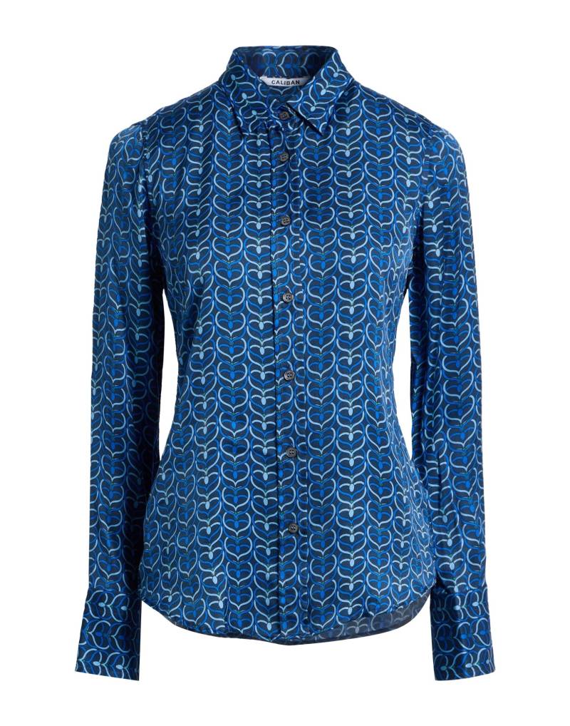 CALIBAN Hemd Damen Blau von CALIBAN