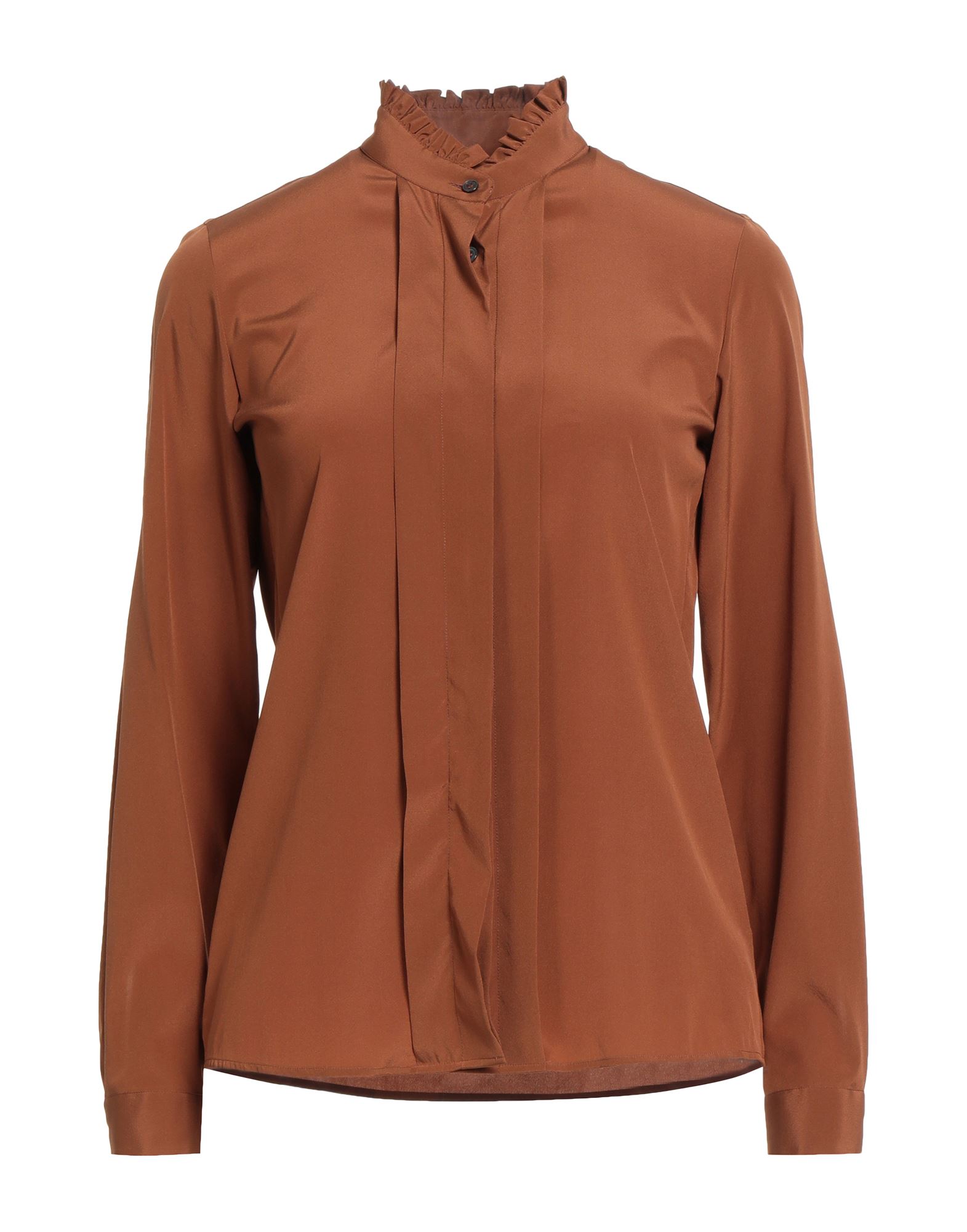 CALIBAN Hemd Damen Braun von CALIBAN