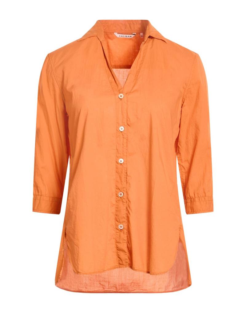 CALIBAN Hemd Damen Orange von CALIBAN