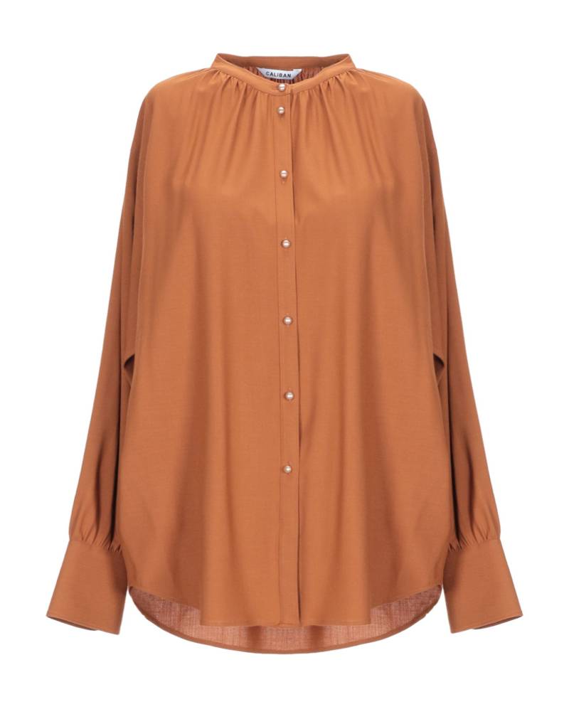 CALIBAN Hemd Damen Rostrot von CALIBAN