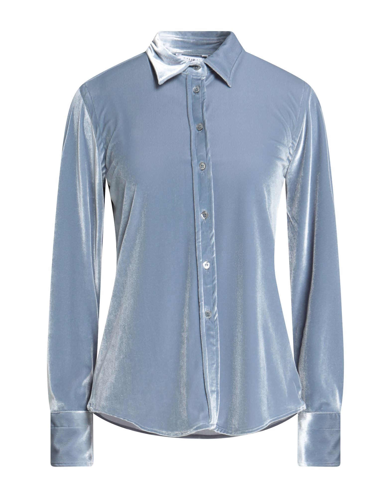 CALIBAN Hemd Damen Taubenblau von CALIBAN