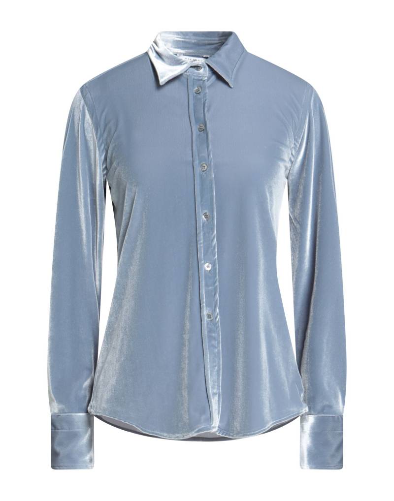 CALIBAN Hemd Damen Taubenblau von CALIBAN