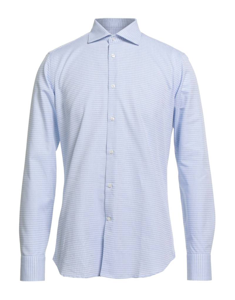 CALIBAN Hemd Herren Blau von CALIBAN