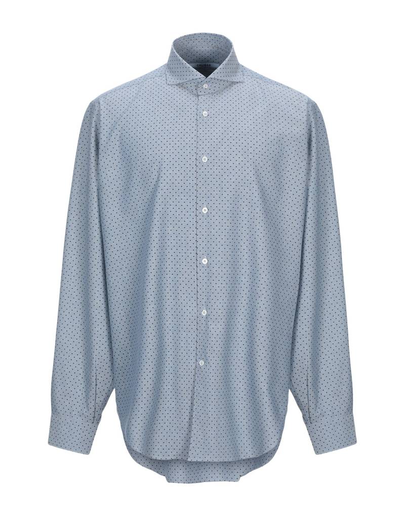 CALIBAN Hemd Herren Blau von CALIBAN