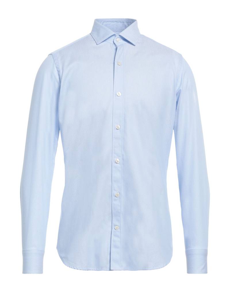 CALIBAN Hemd Herren Hellblau von CALIBAN