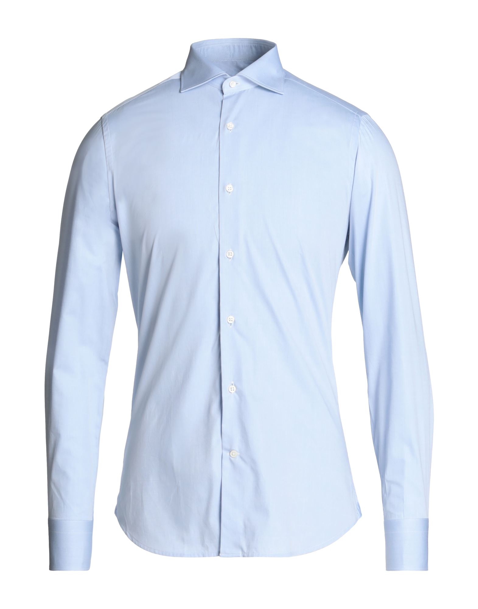 CALIBAN Hemd Herren Hellblau von CALIBAN