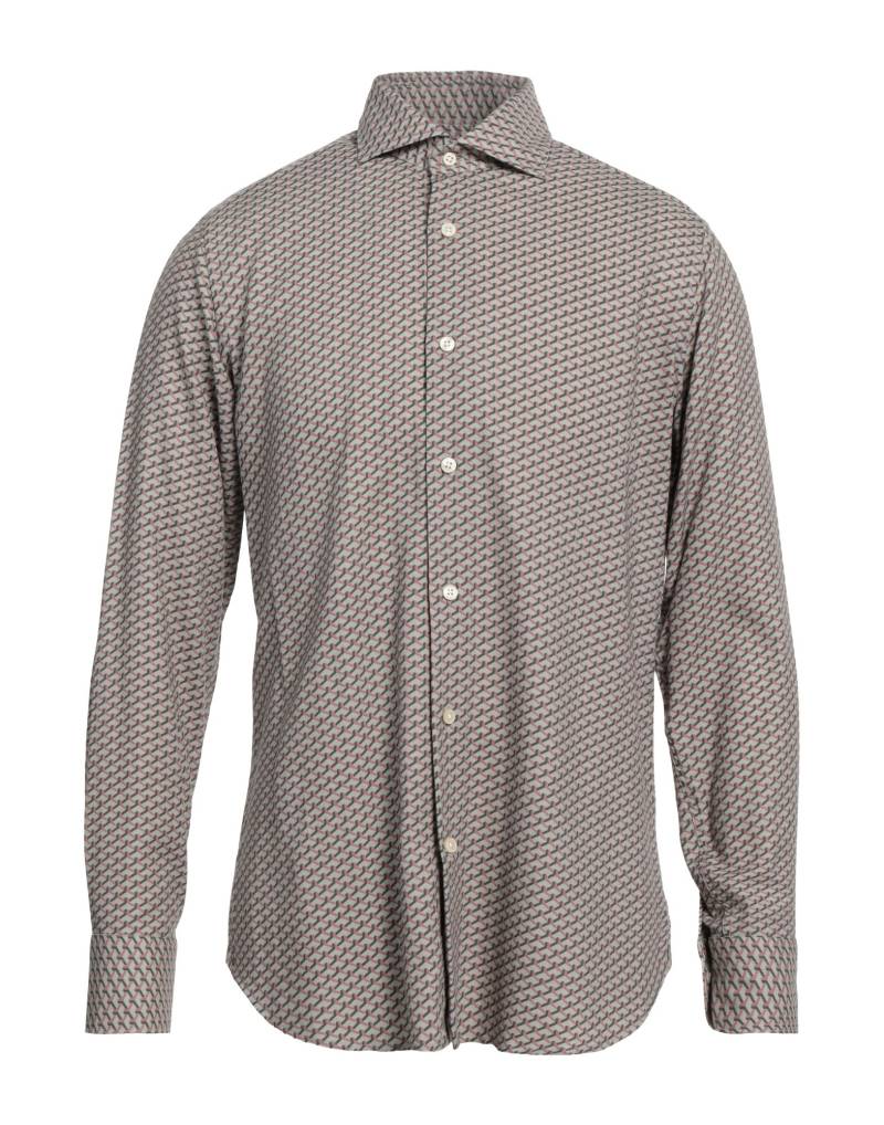 CALIBAN Hemd Herren Khaki von CALIBAN