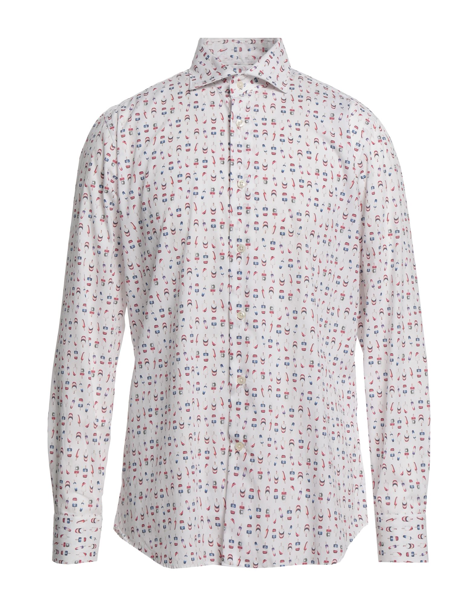 CALIBAN Hemd Herren Weiß von CALIBAN