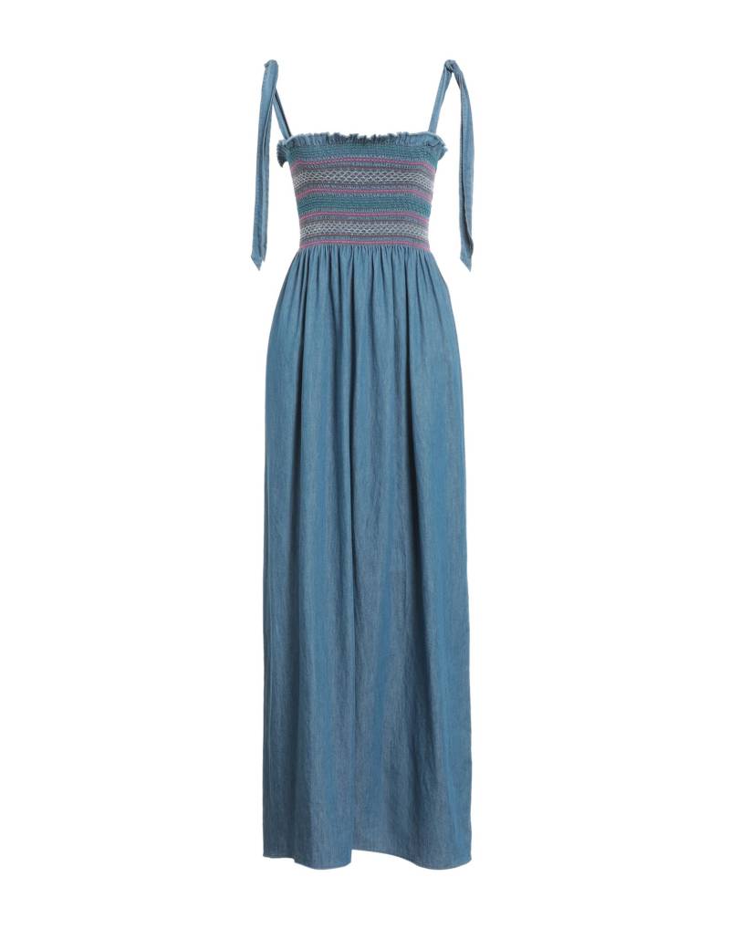CALIBAN Maxi-kleid Damen Blau von CALIBAN