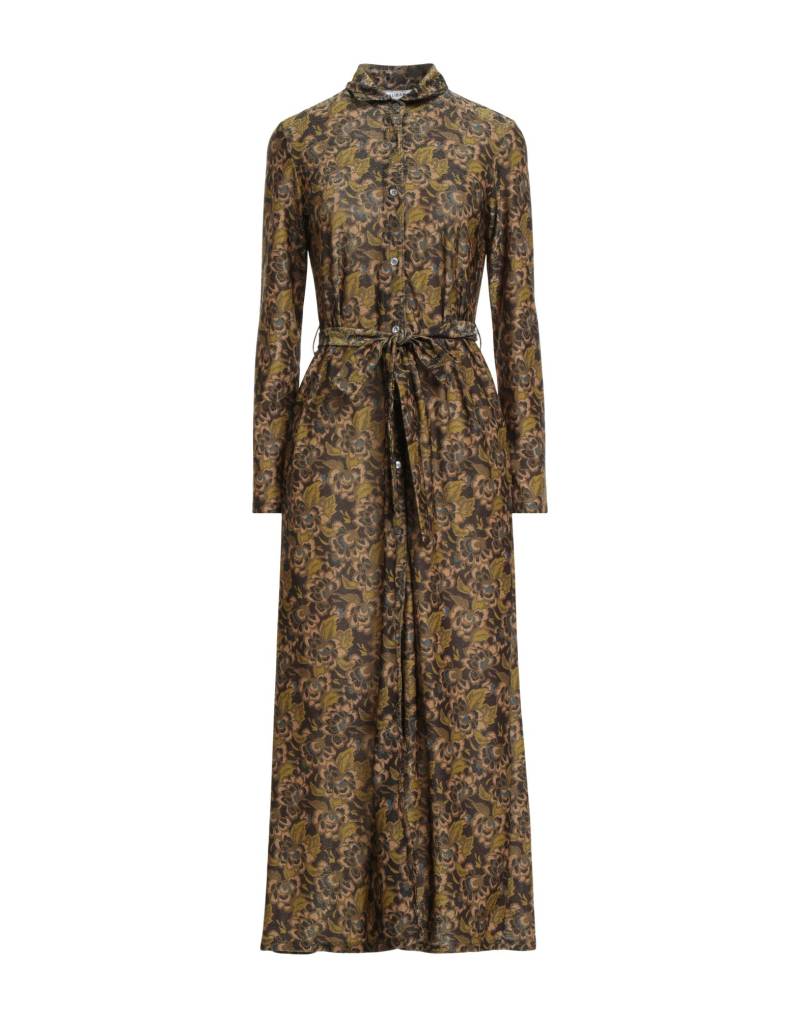 CALIBAN Maxi-kleid Damen Militärgrün von CALIBAN