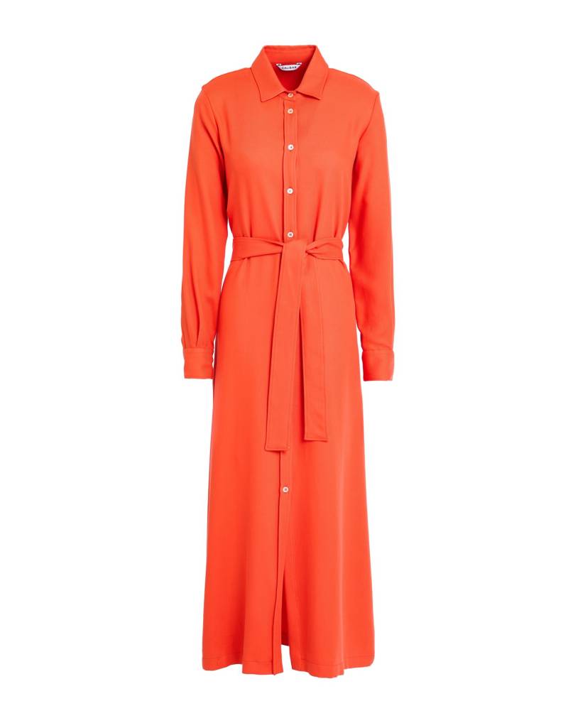 CALIBAN Maxi-kleid Damen Orange von CALIBAN