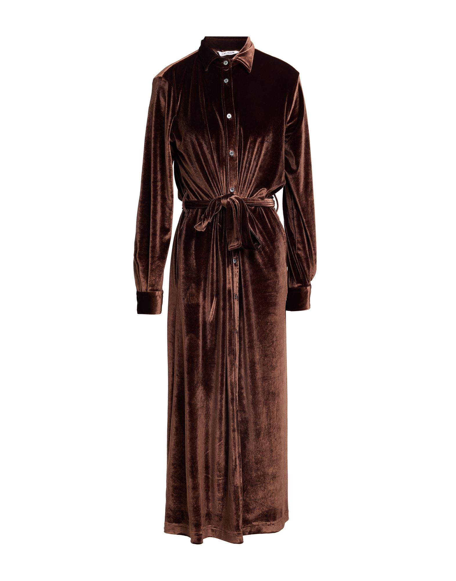 CALIBAN Maxi-kleid Damen Schokobraun CALIBAN Maxi-kleid Damen Schokobraun von CALIBAN