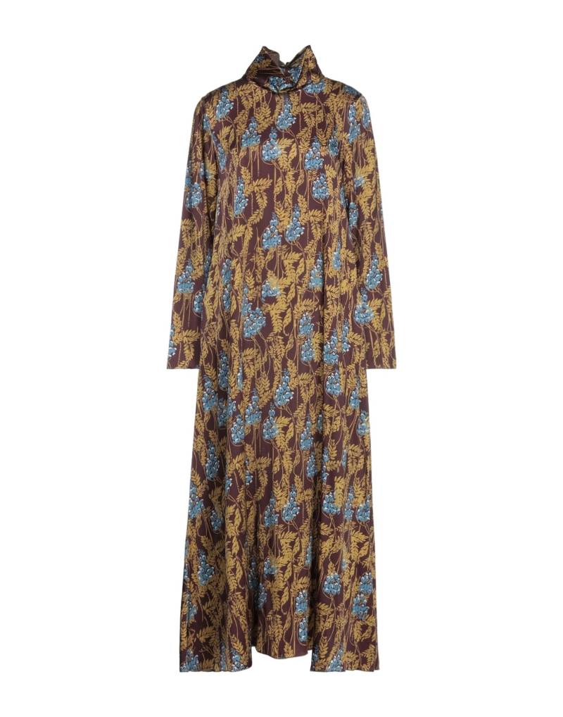 CALIBAN Maxi-kleid Damen Schokobraun von CALIBAN