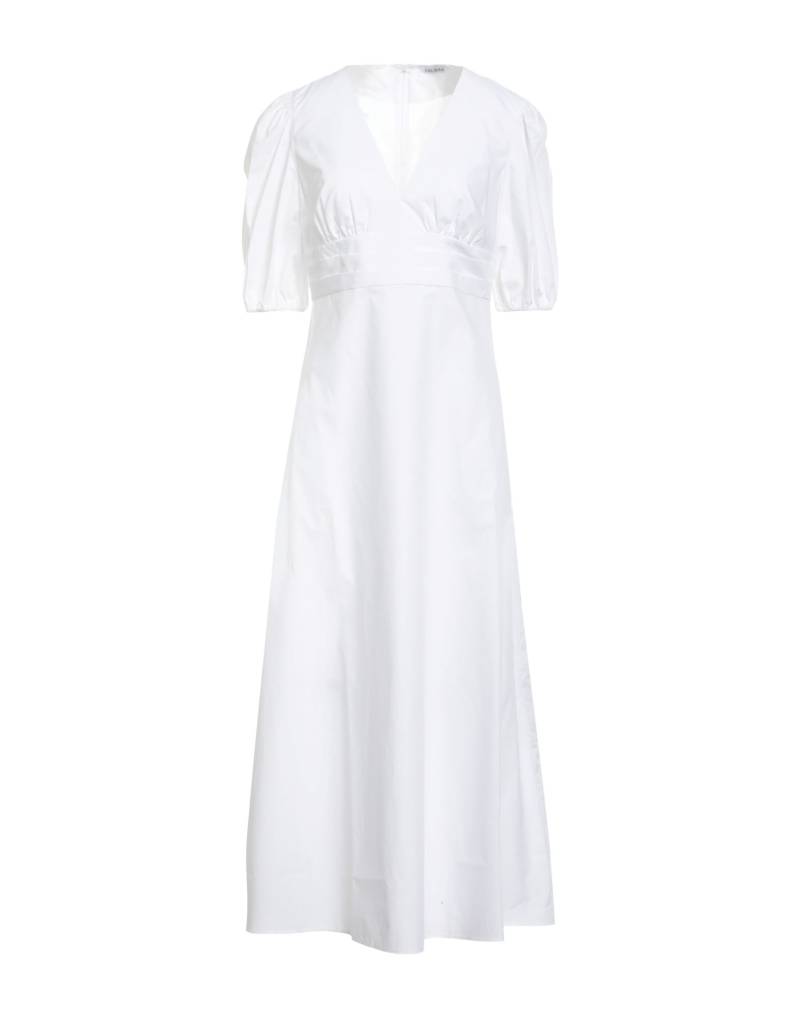 CALIBAN Maxi-kleid Damen Weiß von CALIBAN