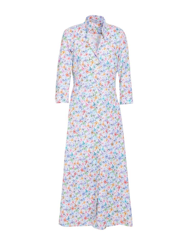 CALIBAN Midi-kleid Damen Azurblau von CALIBAN