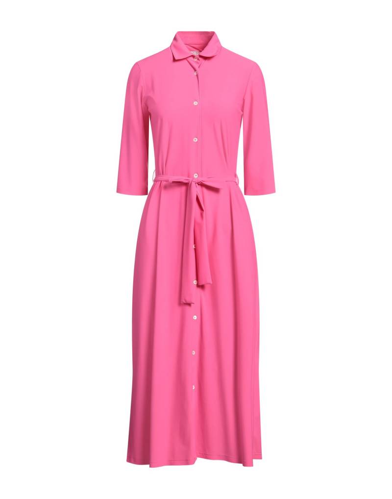 CALIBAN Midi-kleid Damen Fuchsia von CALIBAN