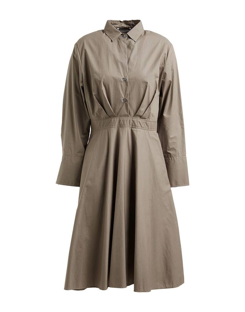 CALIBAN Midi-kleid Damen Grau von CALIBAN