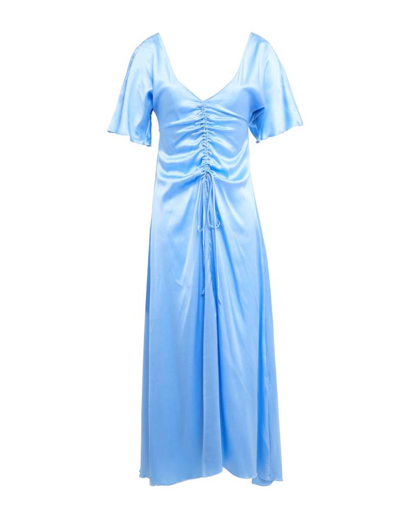 CALIBAN Midi-kleid Damen Hellblau von CALIBAN
