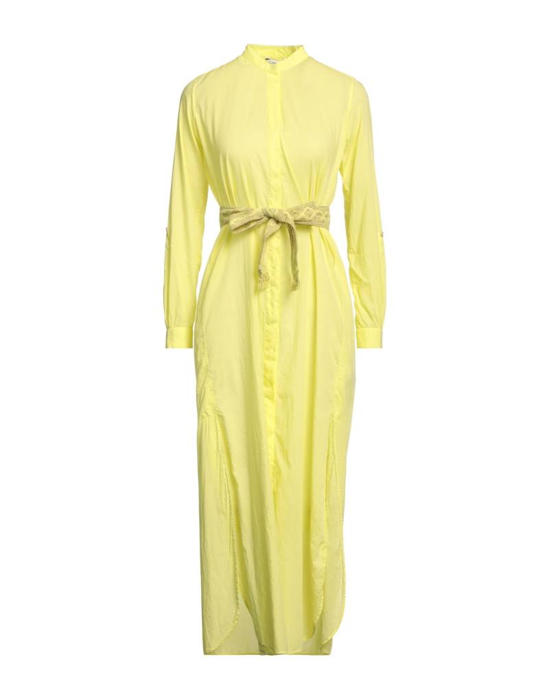 CALIBAN Midi-kleid Damen Pastellgelb von CALIBAN