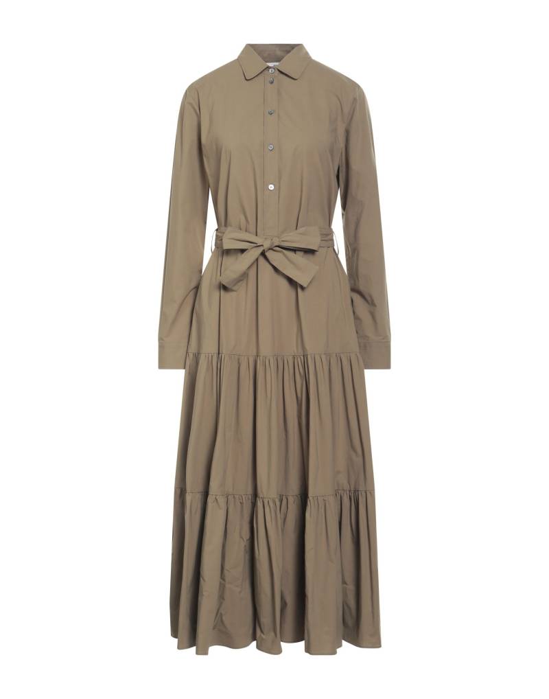 CALIBAN Midi-kleid Damen Militärgrün von CALIBAN