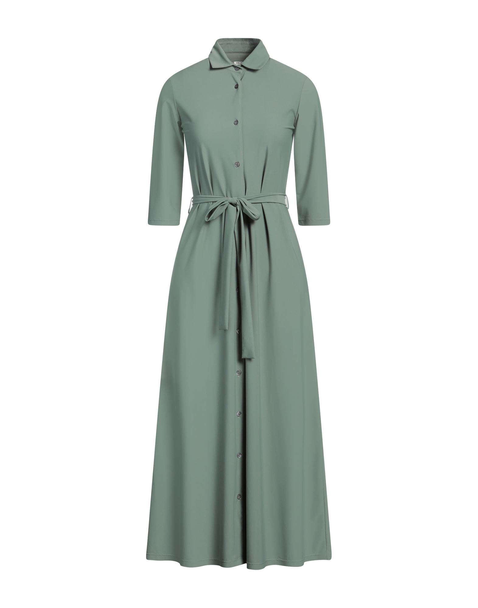 CALIBAN Midi-kleid Damen Militärgrün von CALIBAN