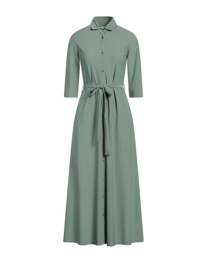 CALIBAN Midi-kleid Damen Militärgrün von CALIBAN