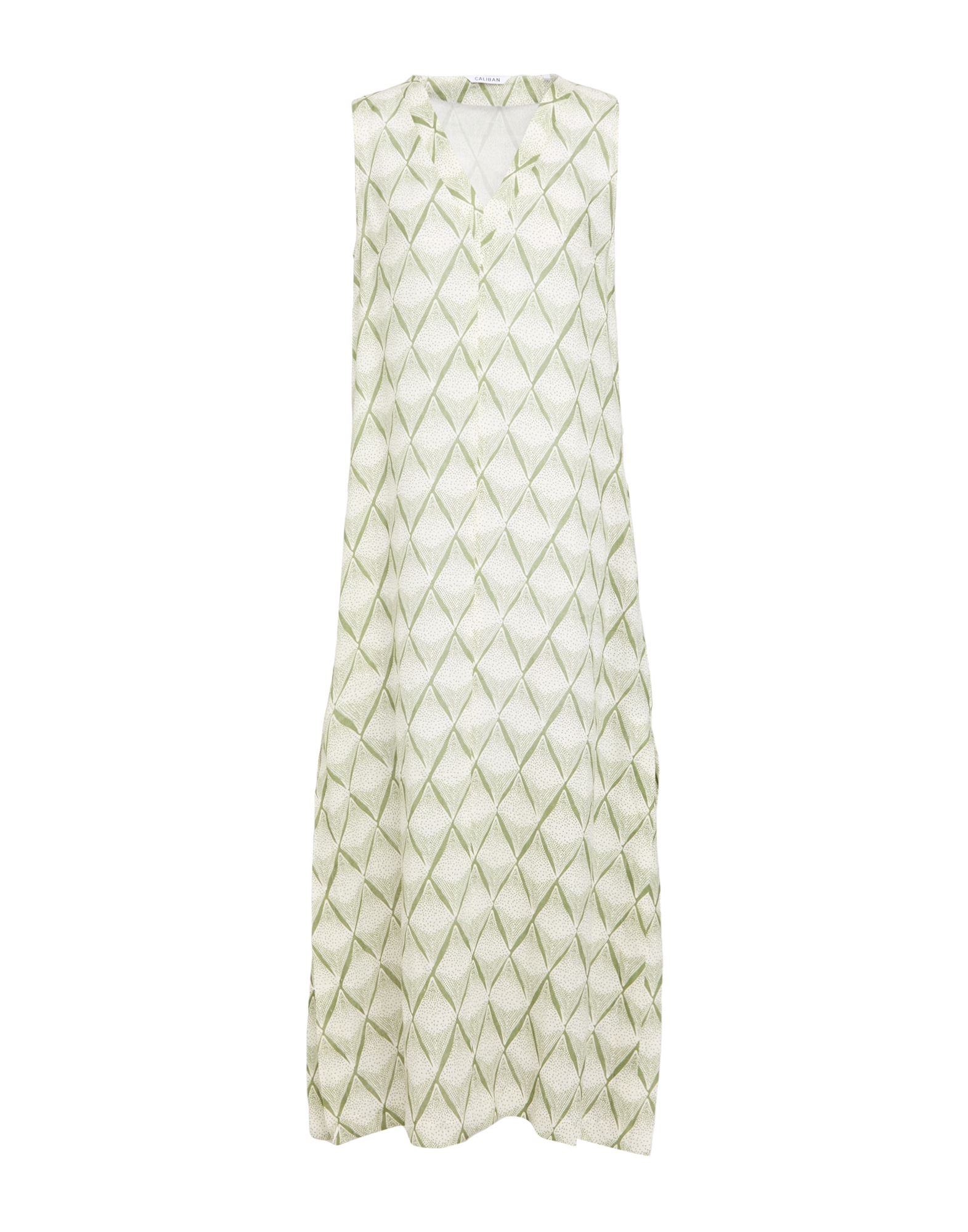 CALIBAN Midi-kleid Damen Säuregrün von CALIBAN