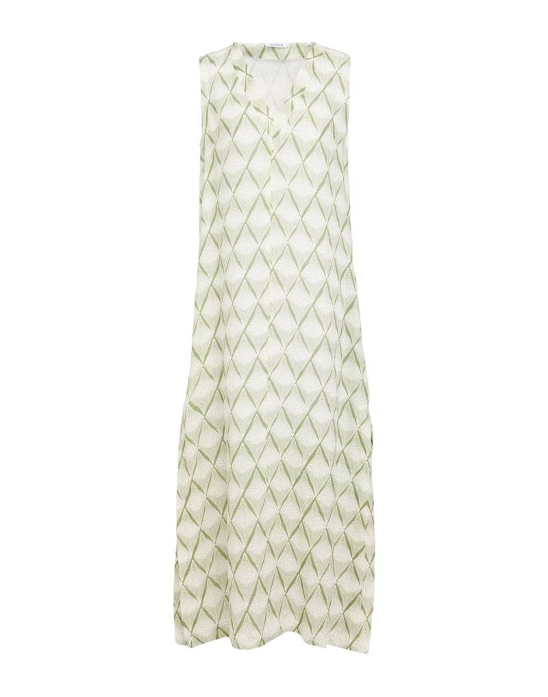 CALIBAN Midi-kleid Damen Säuregrün von CALIBAN