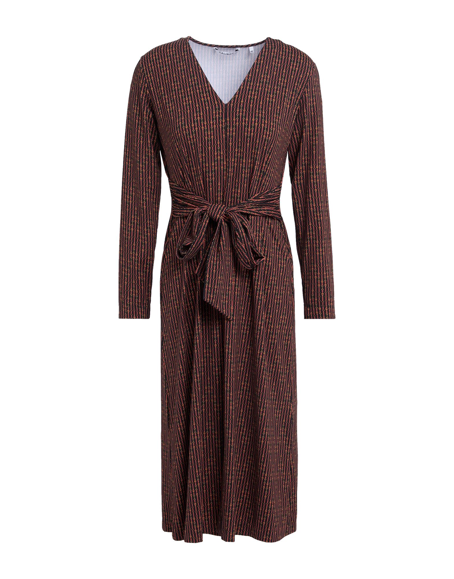 CALIBAN Midi-kleid Damen Schwarz von CALIBAN