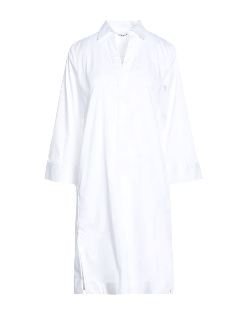 CALIBAN Midi-kleid Damen Weiß von CALIBAN