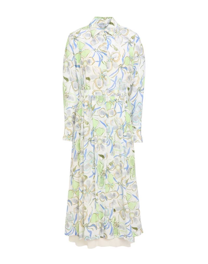 CALIBAN Midi-kleid Damen Weiß von CALIBAN
