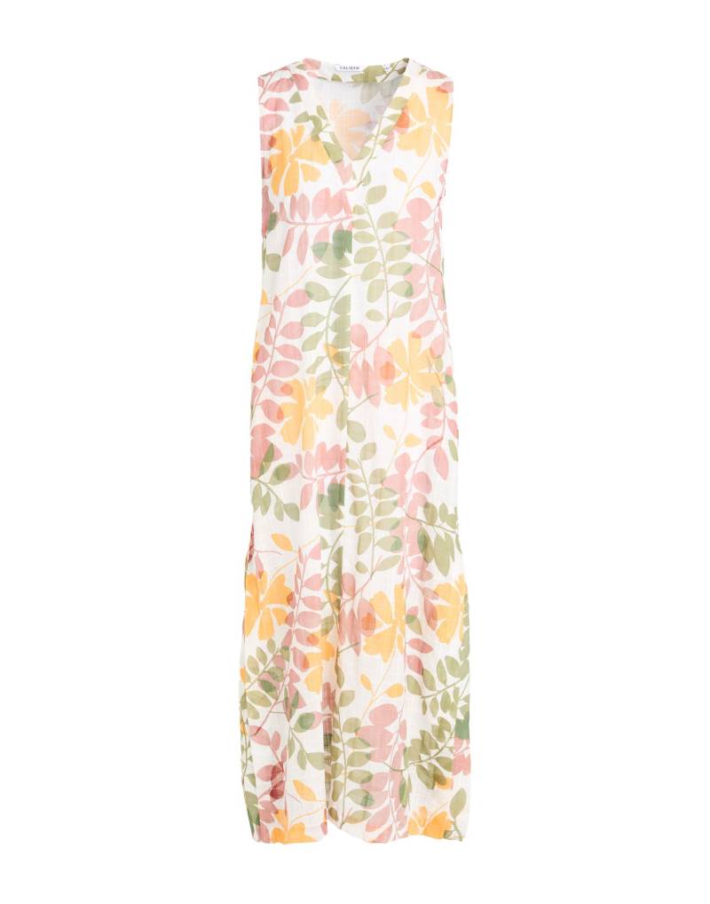 CALIBAN Midi-kleid Damen Weiß von CALIBAN