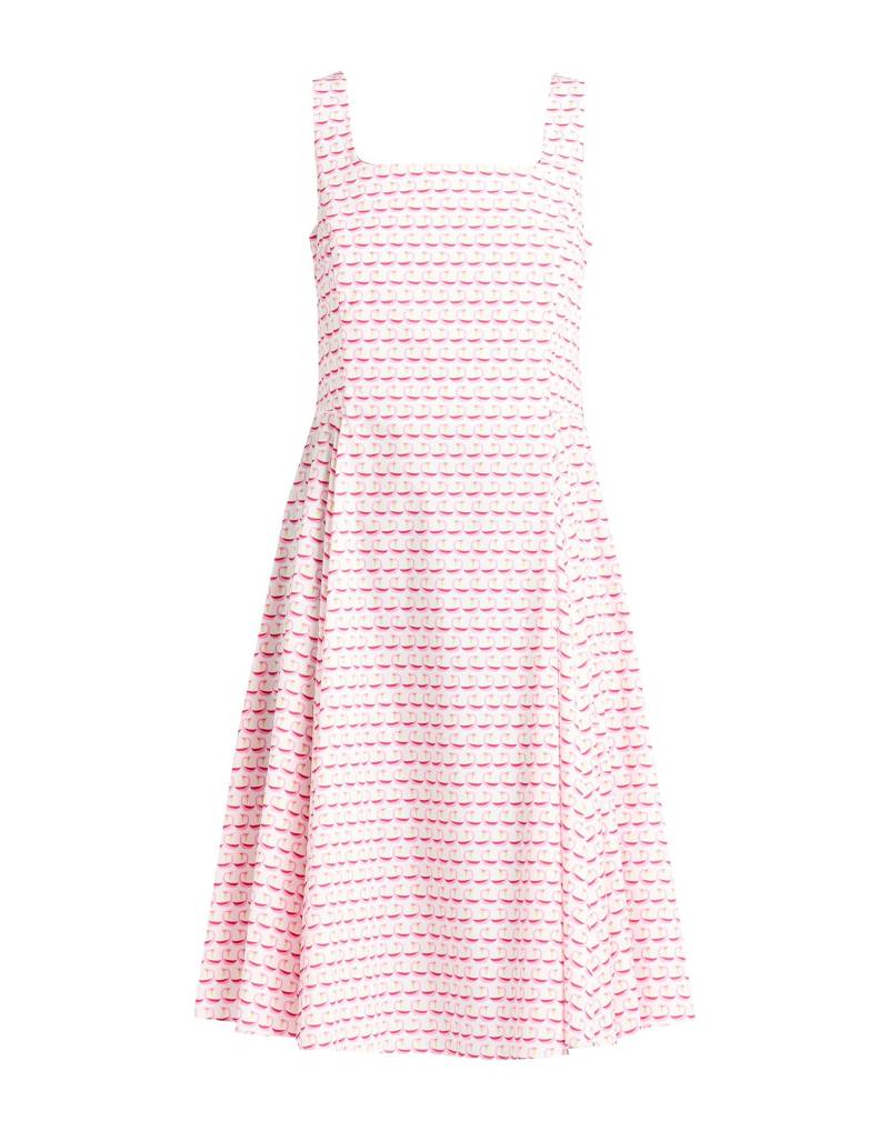 CALIBAN Midi-kleid Damen Weiß von CALIBAN