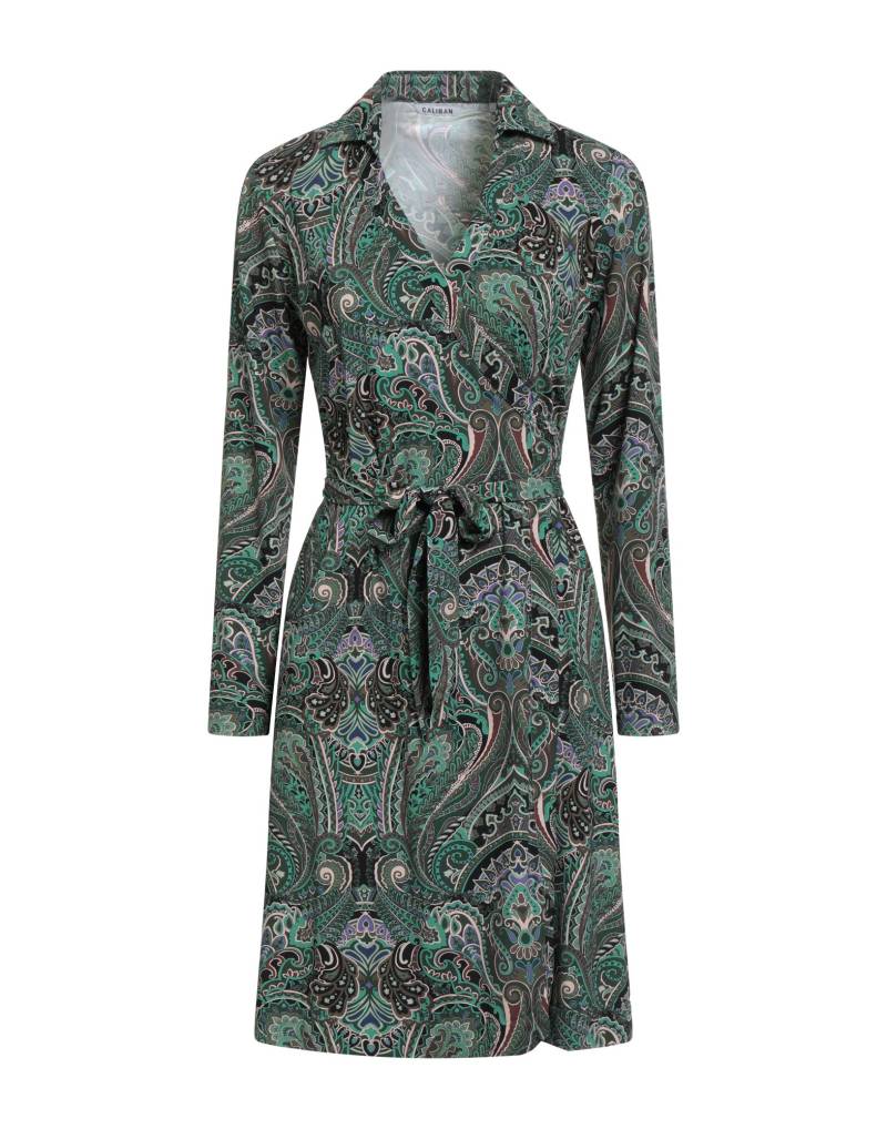 CALIBAN Mini-kleid Damen Dunkelgrün von CALIBAN